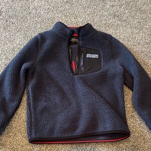 Vineyard Vines Kids Black Fleece Pullover